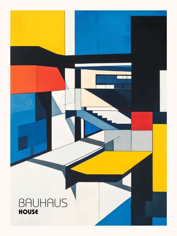 bauhaus-house-affiche