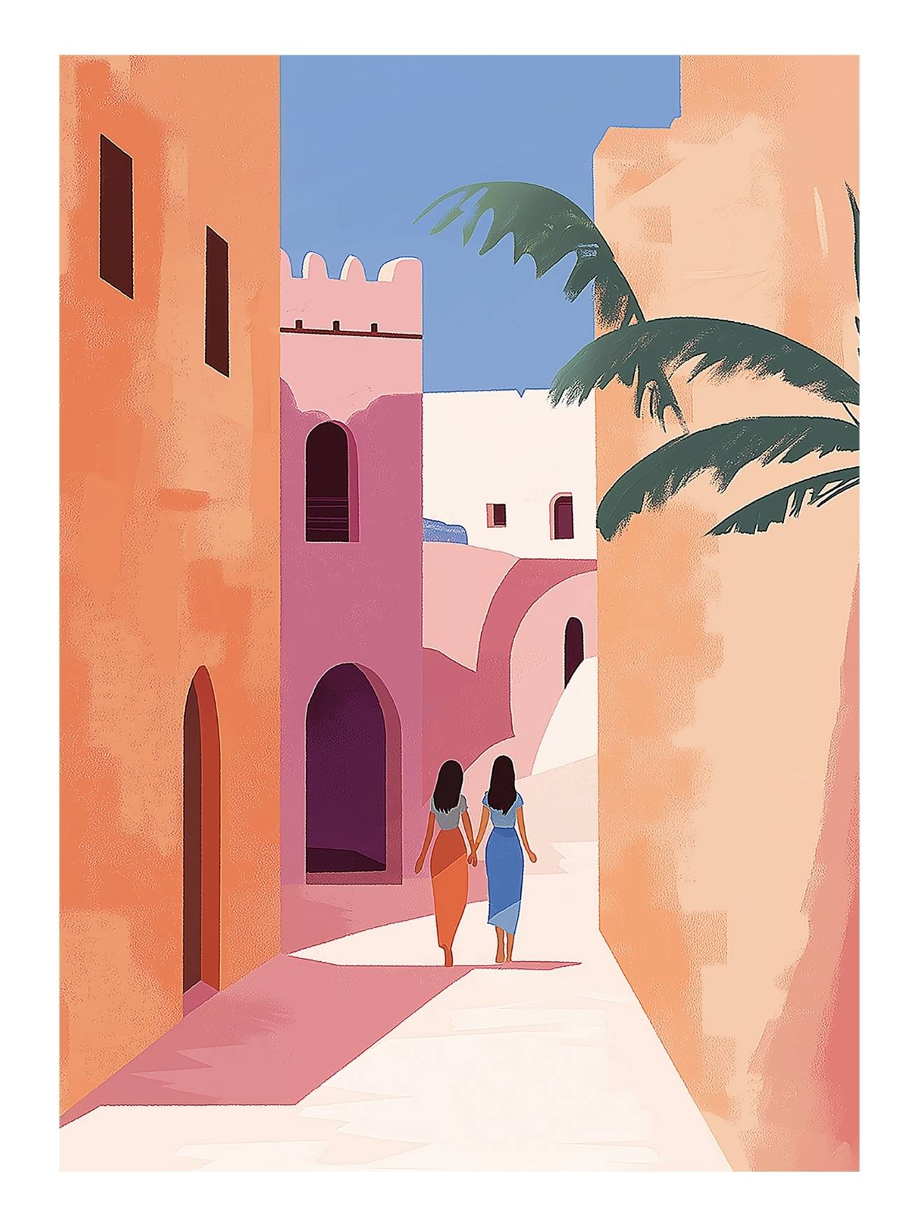 affiche marrakech