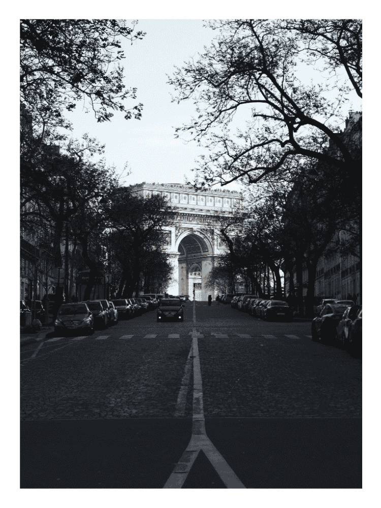 Affiche Paris - Avenue Carnot