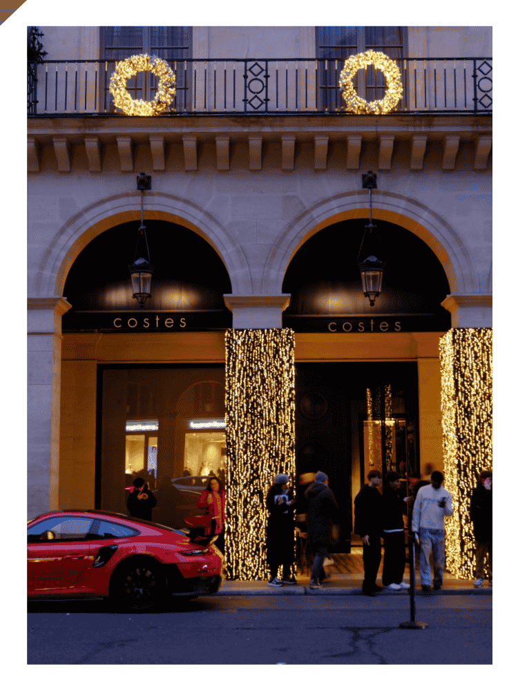 Affiche Paris - Hôtel. Costes