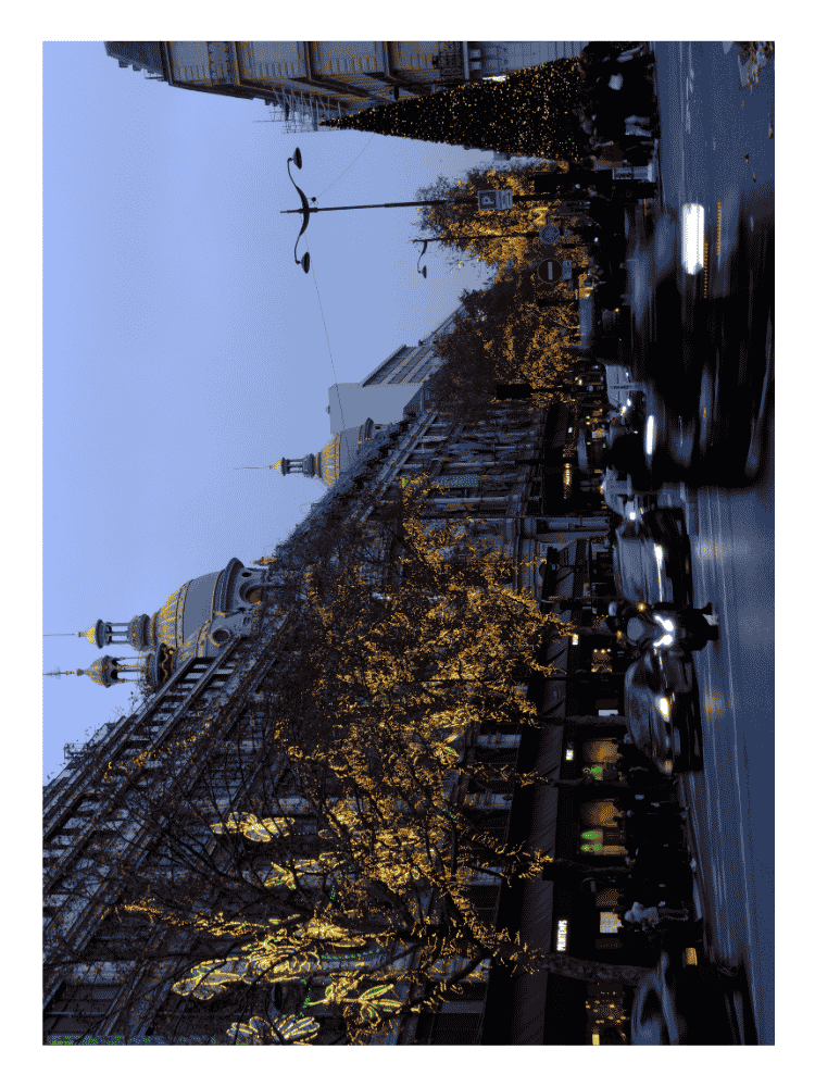 Affiche Paris - Printemps Hausmann