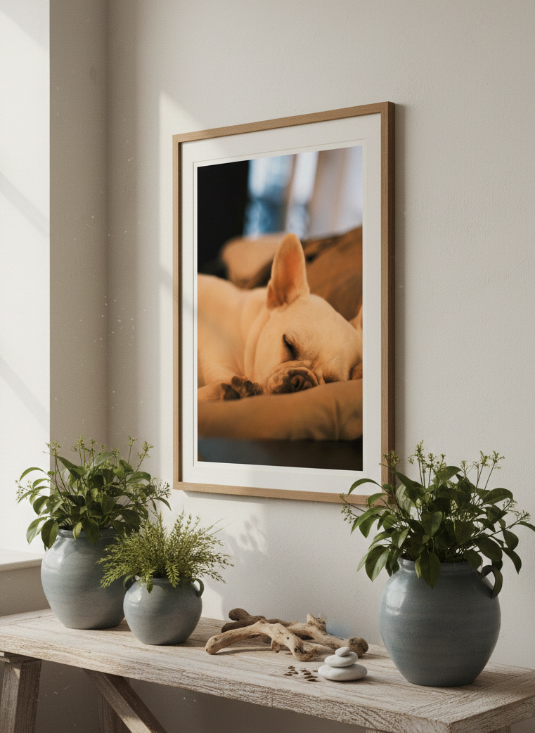 Affiche Chien - Zazou