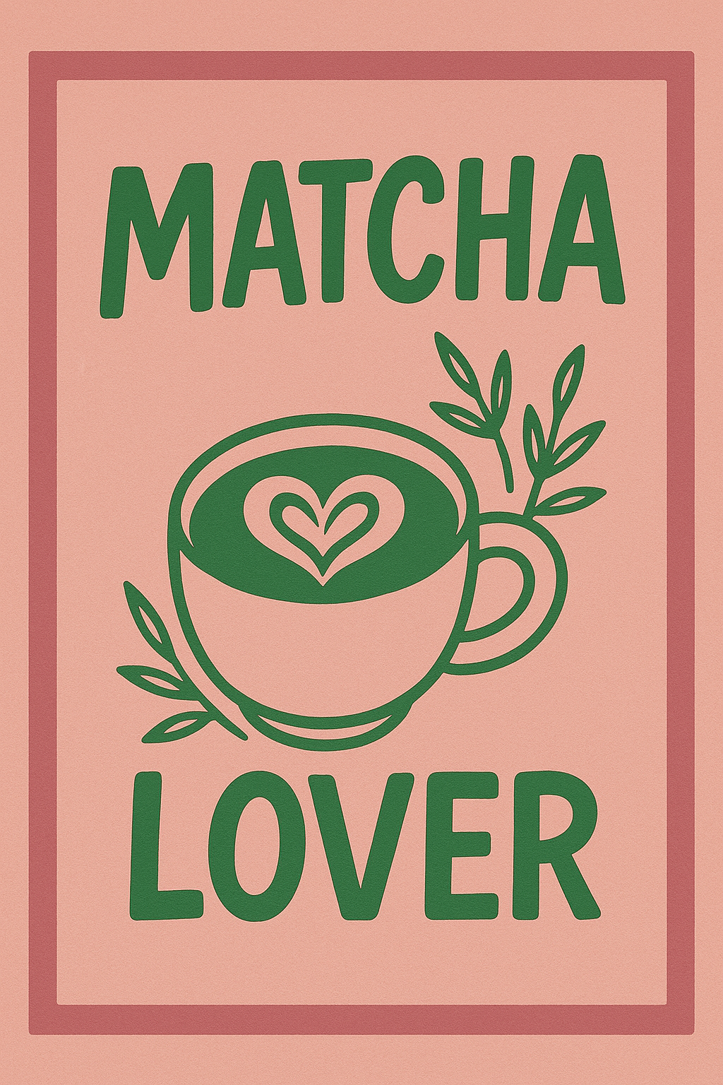 Affiche Matcha