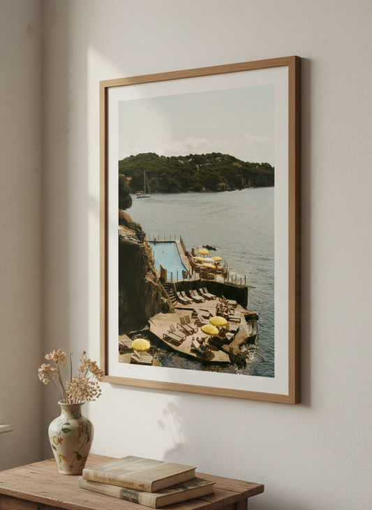 Affiche Piscine - Presqu'île de Giens