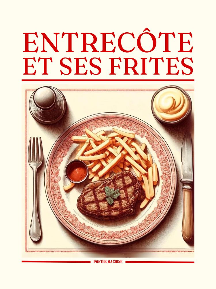 entrecote-frites-affiche