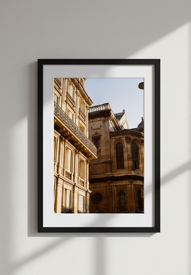 Affiche Hausmann Paris