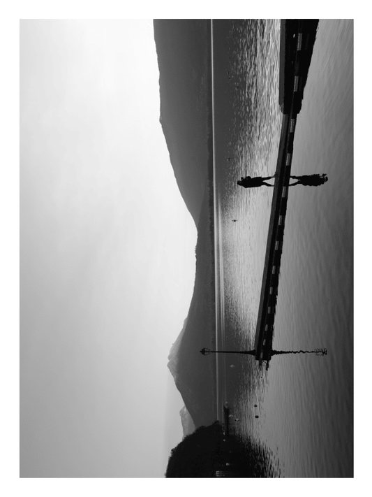 Affiche - Petit pont du lac d'Annecy