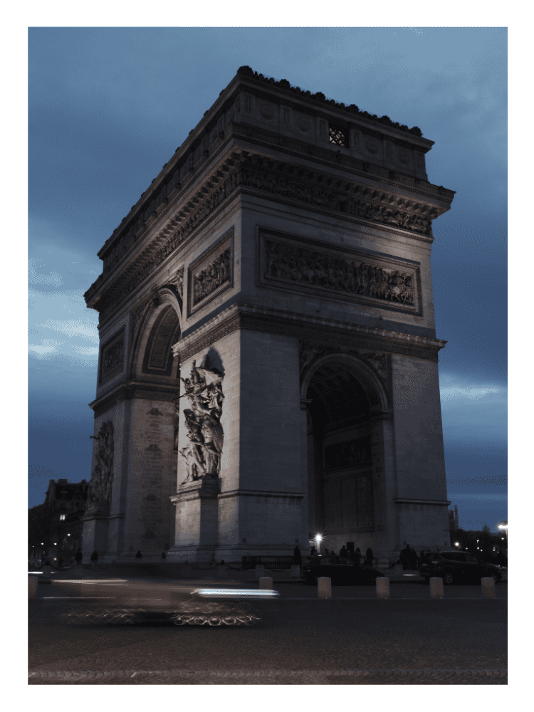 Affiche Paris - Arc de Triomphe