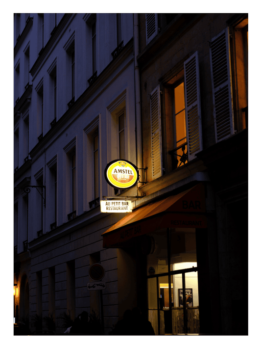 Affiche Paris - Au Petit Bar Restaurant