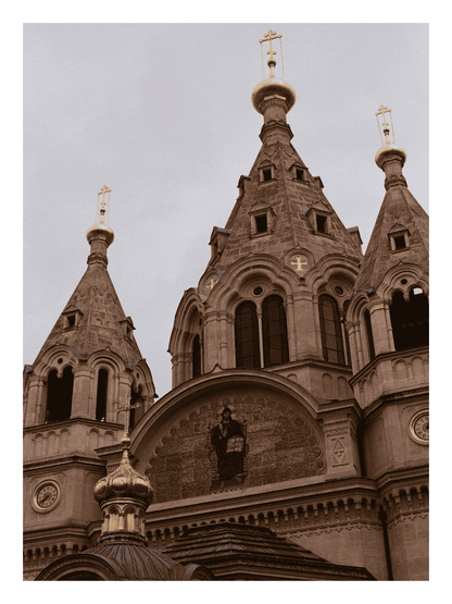 Affiche Paris - Cathédrale Saint Alexandre Nevsky