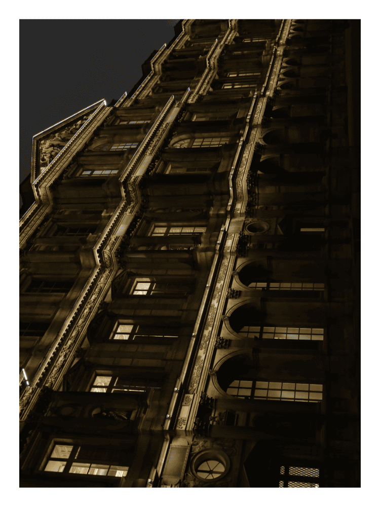 Affiche Paris - Carré du Louvre