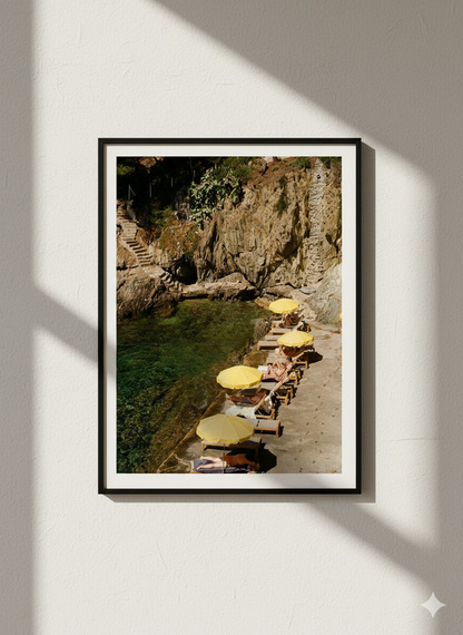 Affiche Plage Vintage