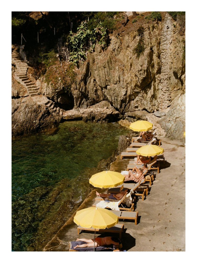 Affiche Plage Vintage