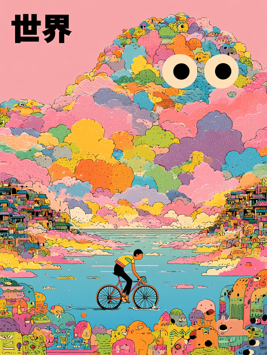 Affiche Bicycle Looker