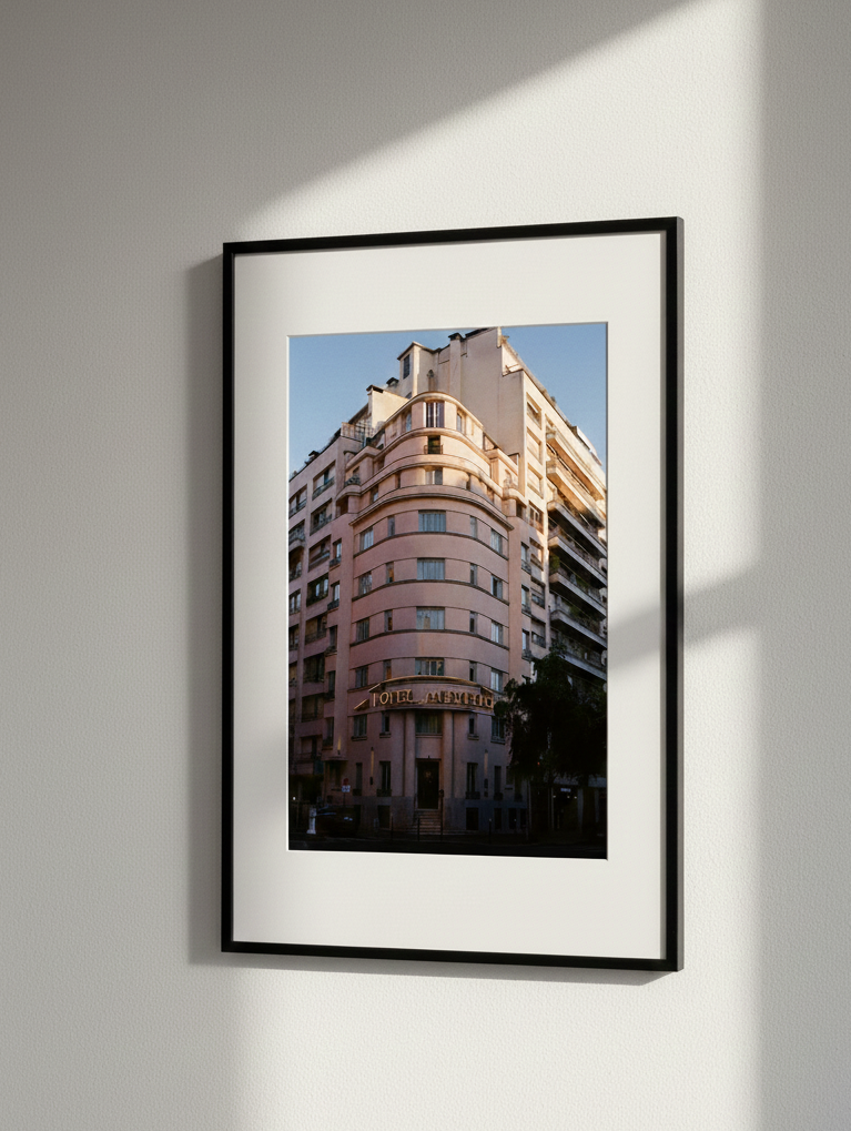 Affiche Hotel Mercedes