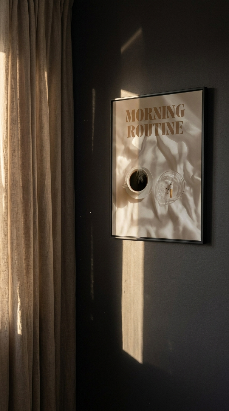 morning-routine-poster-machine